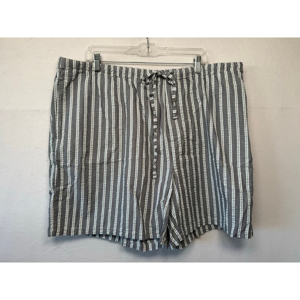 Vermont Country Store Women's Classic Seersucker Short Pajama Set, 3X - Picture 4 of 5